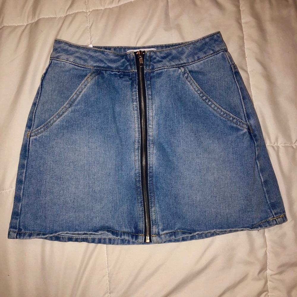 Kendall + Kylie Denim Skirt